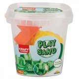 Nisip de modelat, Crafy, Verde, 350 g