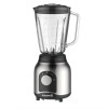 Blender Hausberg, 600 W, 1.5 L, 2 viteze, lame inox, rasnita, bol sticla, Argintiu