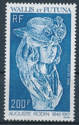 Wallis &amp;amp;amp; Futuna 1990 - Auguste Rodin, neuzat foto