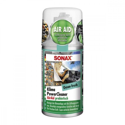 Odorizant Auto Sonax Klima Power Cleaner Ocean Fresh, 100ml foto