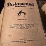 Revista Parlamentul romanesc din 5 decembrie 1930