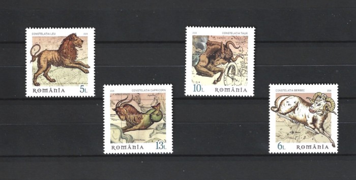 ROMANIA 2024 - FAUNA CELESTA - CONSTELATII , MNH - LP 2497