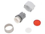 Comutator Roșu 22mm Acționat prin Apăsare