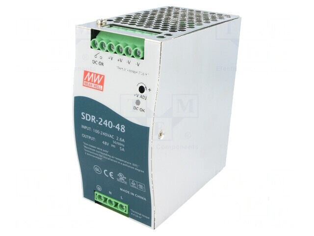 Alimentator pulsatoriu 240W 48VDC 5A DIN 1