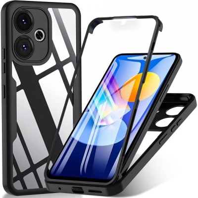 Husa pentru Xiaomi Poco M6 4G / Redmi 13, Techsuit, ColorVerse 360, Neagra foto