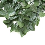 Gard viu artificial / paravan cu frunze imitatie gard viu, Tilia, verde, 300 x 100 cm