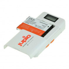 Incarcator Jupio Universal Li-Ion - AA + 2.1A USB Fast Charger LCD version (World Edition), 3 Ani Garantie foto