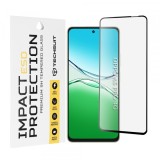 Folie de protectie Ecran Techsuit pentru Oppo A5 Pro 4G / A5 Pro, Sticla Securizata, Full Glue, Neagra