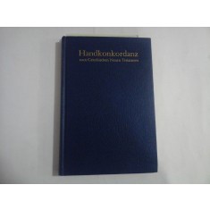 POCKET CONCORDANCE TO THE GEEK NEW TESTAMENT - ALFRED SCHMOLLER