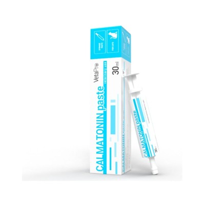 VETAPRO CALMATONIN PASTE SERINGA 30ML AMELIORAREA ANXIETATII LA PISICI foto