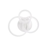 Plafoniera Circle LED 90W 3CCT cu telecomanda, alb, Erste