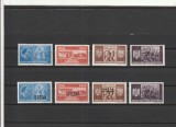 ROMANIA 1941 LP 146 I LP 146 III FRATIA DE ARME ROMANO-GERMANA SERII FARA SUPRATIPAR SI CU SUPRATIPAR ODESA STARE MNH NESTAMPILATE