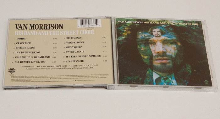 Van Morrison &ndash; His Band And The Street Choir - CD audio original NOU