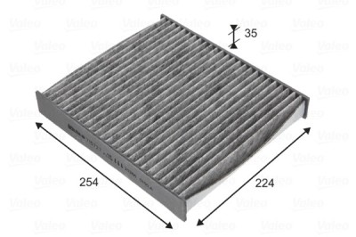 VALEO 715727 VALEO PROTECT Filtru, aer habitaclu foto