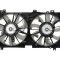 GMV radiator electroventilator Subaru Legacy, 2014-, Outback, 2015-, motor 3.6 H6, benzina, 335/335 mm,