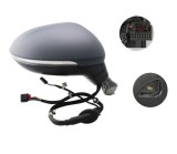 Oglinda exterioara Volkswagen Passat (B8), 08.2014-, Dreapta, reglare electrica; grunduit; incalzita; cu functie detectie unghi mort; geam convex; cr