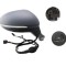 Oglinda exterioara Volkswagen Passat (B8), 08.2014-, Dreapta, reglare electrica; grunduit; incalzita; cu functie detectie unghi mort; geam convex; cr