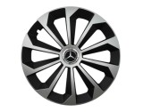 Cumpara ieftin Set 4 capace roti Fame Gri-Negru cu inel R14, pentru gama auto Mercedes-Benz, Autohelix MSA
