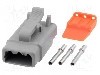 Conector auto, ATM, 3 pini, AMPHENOL - ATM06-3S-KIT01