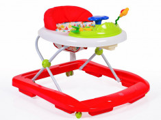 Premergator copii Moni Baby Walker Infinity Rosu foto