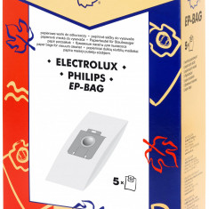 Sac aspirator Electrolux-Philips Universal (S-Bag), hartie, 5X saci, K&M