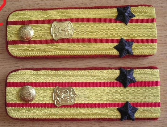 C1 6 - Grade militare - veston - comunism - locotenent colonel aparare civila