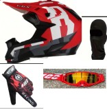 Cumpara ieftin Set casca moto-atv-trotineta-enduro+Ochelari+Manusi+Cagula ,marimi disponibile S,M si L
