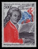 Wallis &amp;amp; Futuna 1991 - Mozart, neuzat