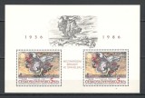 Cehoslovacia.1986 50 ani brigaziile internationale din Spania:Pictura-Bl. XC.577