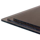 Policarbonat Compact Fumuriu 3Mm (2Uv) / 2050X3050Mm