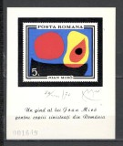 Romania.1970 Pictura-Bl. TR.323, Nestampilat