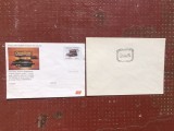 PLIC CU STAMPILA ZBOR OMAGIAL SIBIU - BUCURESTI SI INTREG POSTAL NR. 4
