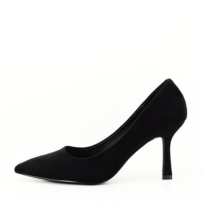 Pantofi negri eleganti H1014 01