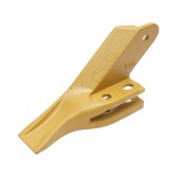 Dinte cupa lateral dreapta miniexcavator Komatsu, Caterpillar, JCB cod OEM E11L, 190 mm, 50 mm, gauri fixare 13-17 mm
