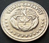 Moneda exotica 20 CENTAVOS - COLUMBIA, anul 1959 *cod 2692, America Centrala si de Sud