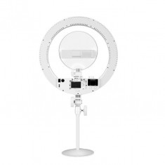 Lampa circulara YN208 192LED-uri cu temperatura de culoare reglabila 3200-5500K foto