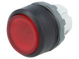 Comutator Acționat prin Apăsare 22mm Roșu IP66