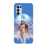 Husa compatibila cu Oppo A72, Viceversa, model Prometheus DanMachi, Silicon, TPU, Transparent, Carcasa