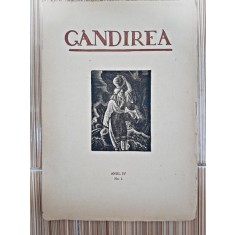 Revista Gandirea, anul IV, nr.1/1924 (Lucian Blaga, Tudor Vianu, Adrian Maniu, Pamfil Seicaru...)