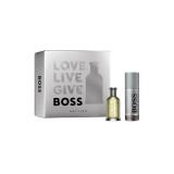 Set cadou Hugo Boss Bottled pentru bărbați EDT 100 ml + 150 ml deodorant spray + 100 ml gel de duș