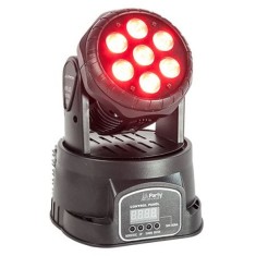 Proiector Moving head 4 in 1, 7 LED-uri RGBW, 7 x 8 W foto