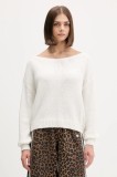 Hollister Co. pulover culoarea bej, KI350-5072
