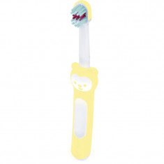 MAM Baby’s Brush periuta de dinti pentru copii 6m+ Yellow 1 buc