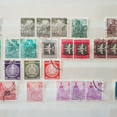 Lot RDG - 25 timbre stampilate deparaiate