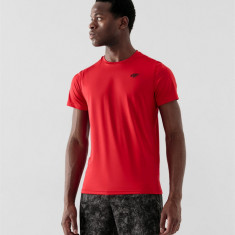 Tricou de antrenament regular cu uscare rapidă pentru bărbați - roșu
