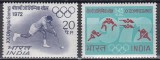 India 1972 - Jocurile Olimpice - Munchen, MNH