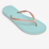 Papuci 500 Gold blue Albastru arctic Damă