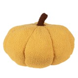Cumpara ieftin Dovleac Halloween decorativ poliester galben maro &Oslash; 30x18 cm