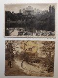 BUCURESTI - PARCUL CAROL - AMBELE CU STAMPILA DE CENZURA 1941 RESPECTIV 1944