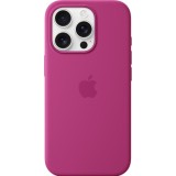 Husa de protectie Apple cu MagSafe pentru iPhone&nbsp;16 Pro, Silicon, Fuchsia